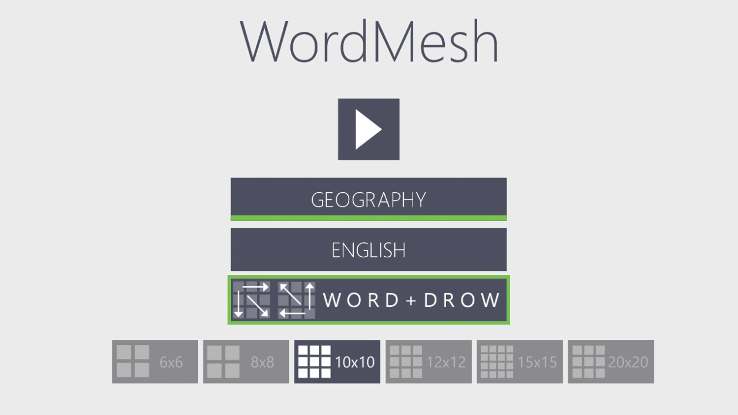 Word Mesh