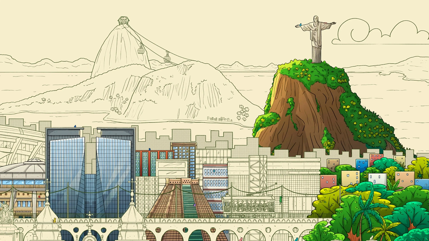 Hidden Cats in Rio de Janeiro