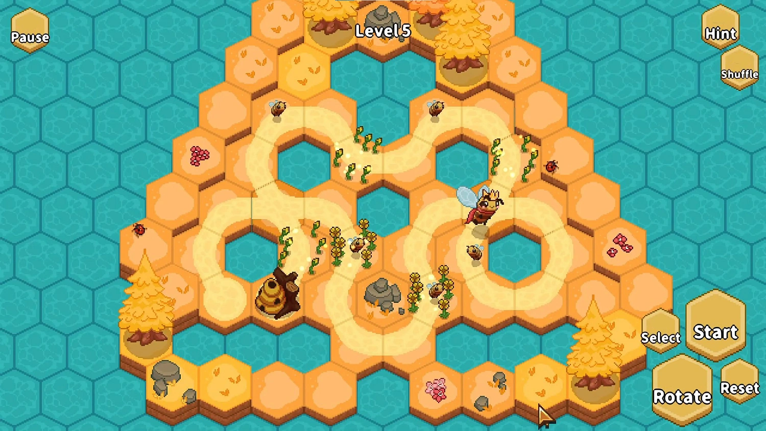 Bee Flowers: Royal Garden