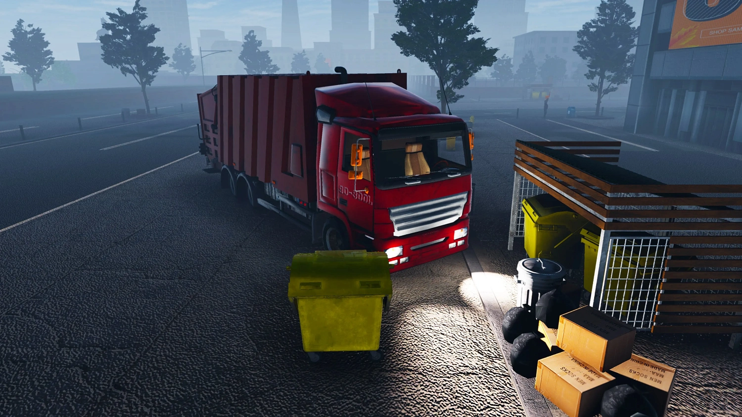 Euro Truck Sim Driver Simulator 24 - Garbage