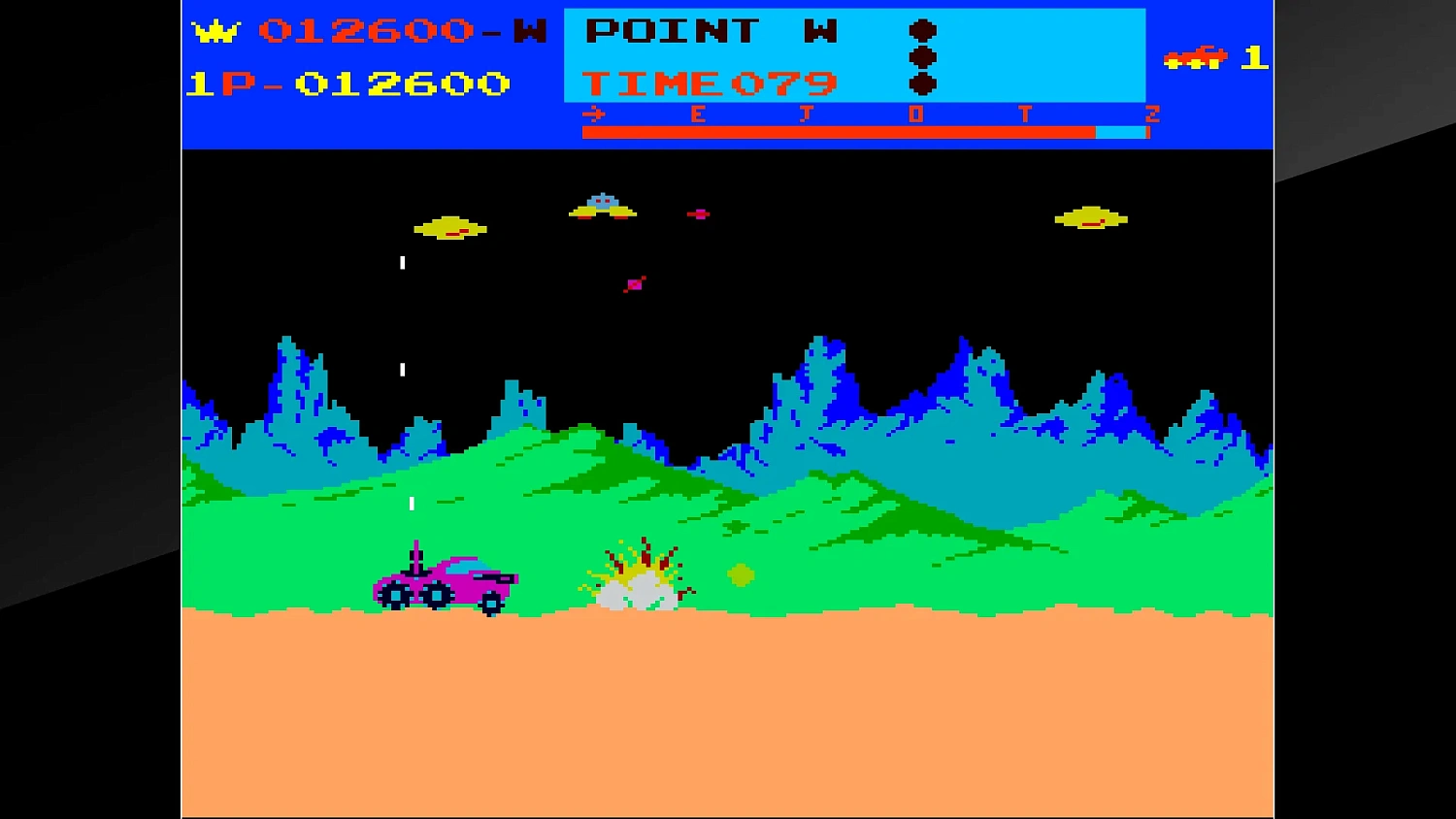Arcade Archives MOON PATROL