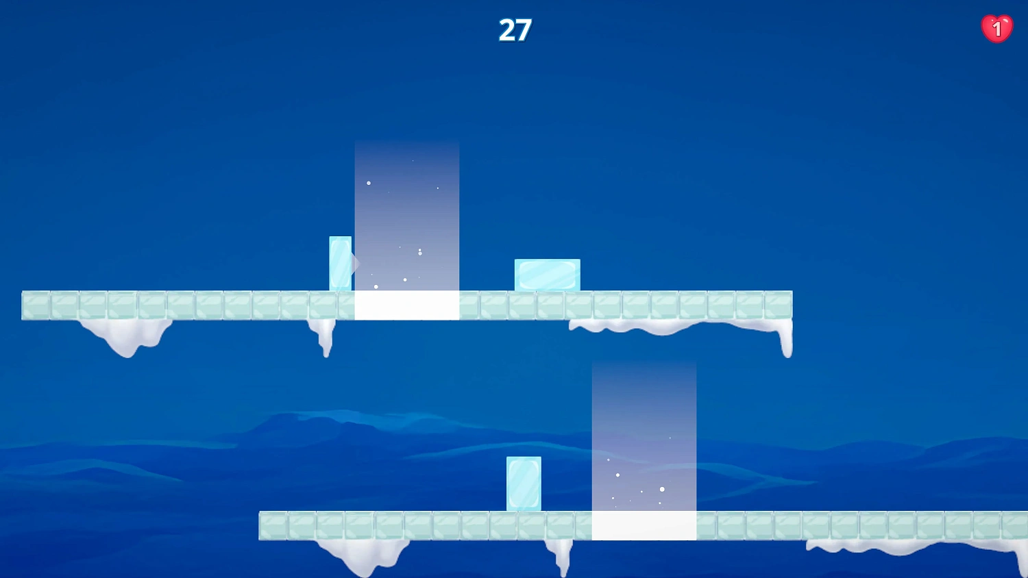 Ice Block Slide Rush