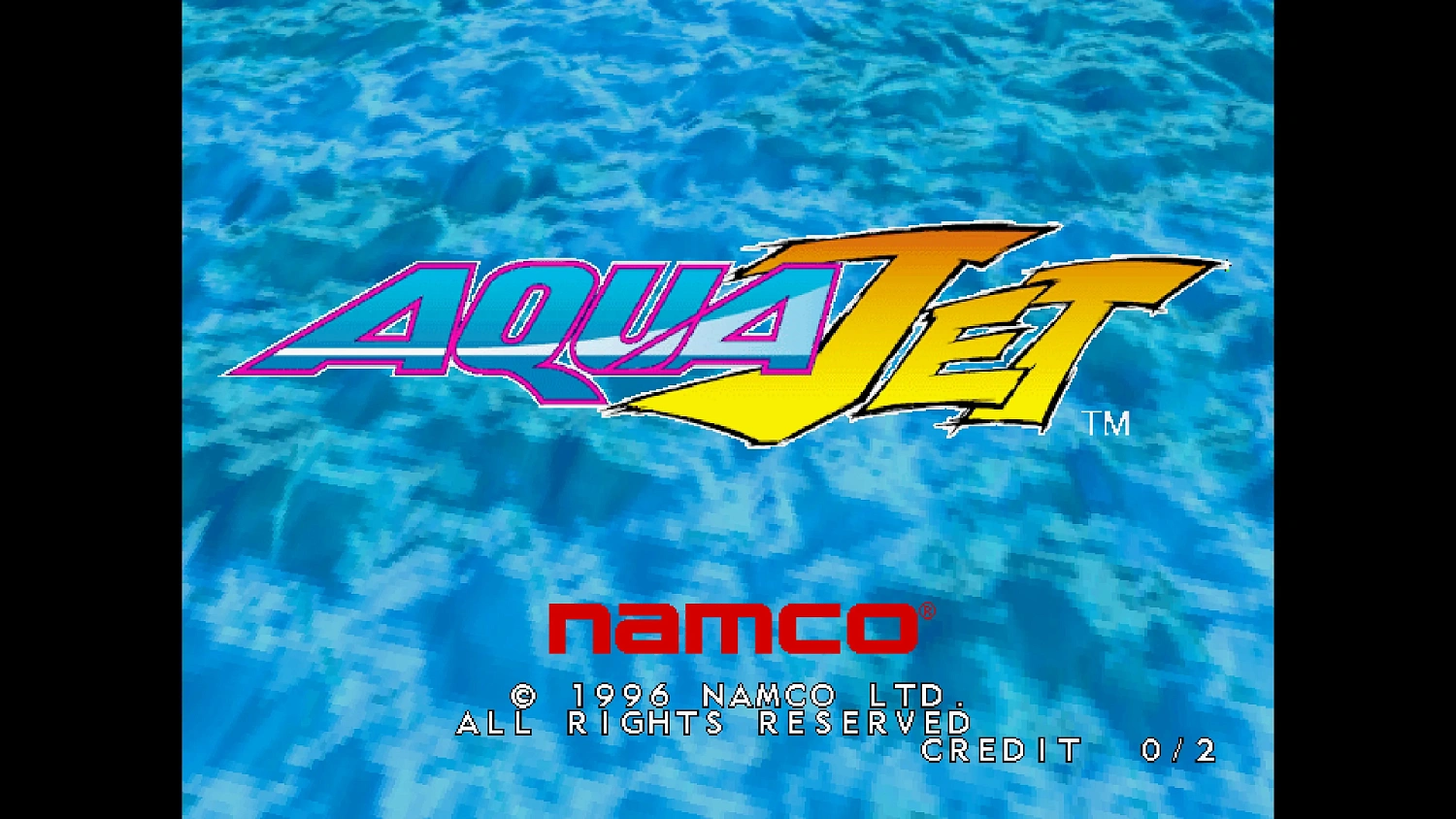 Arcade Archives 2 AQUA JET