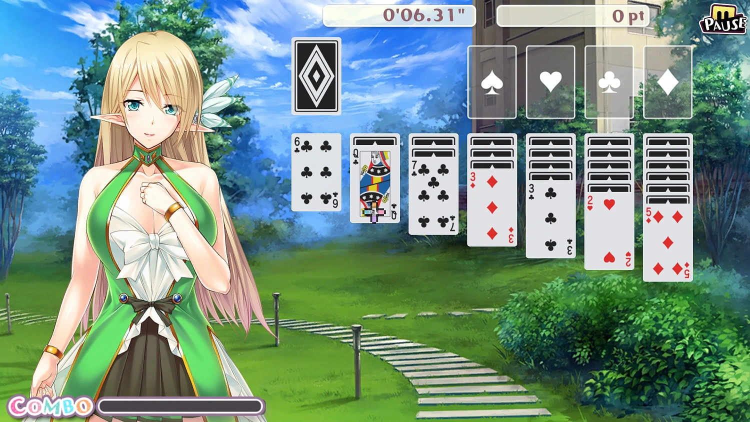 Pretty Girls Klondike Solitaire