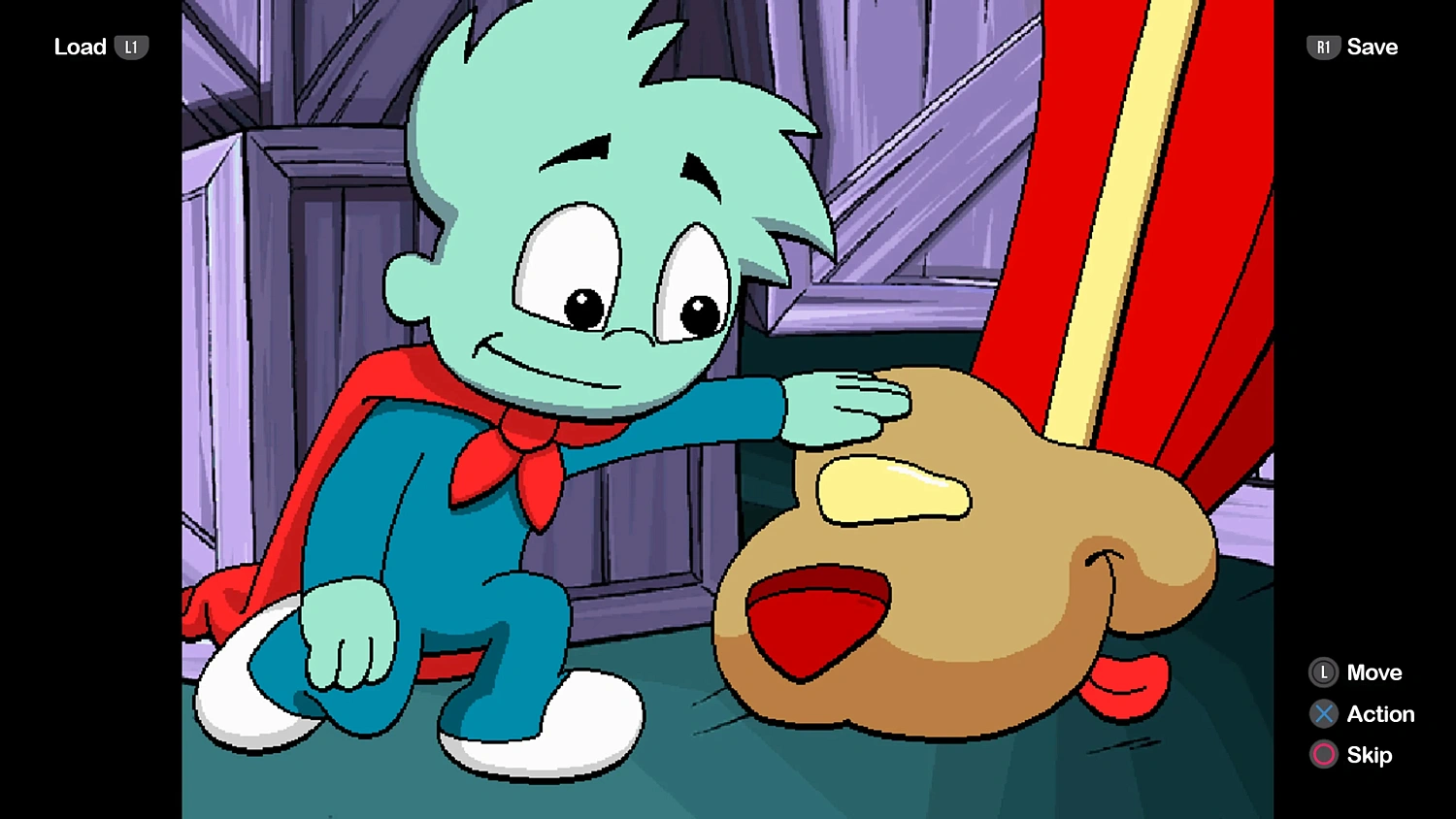 Pajama Sam 2: Thunder and Lightning Aren't so Frightening