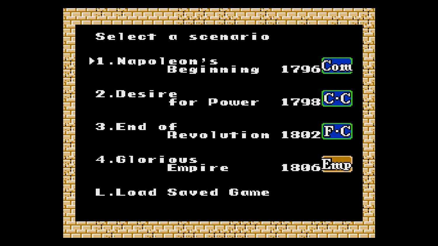 Console Archives L'Empereur