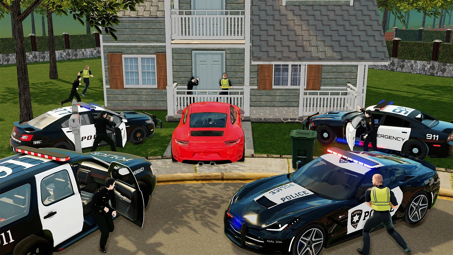 Rescue Team 911 Simulator - Ambulance, Police, Firefighter