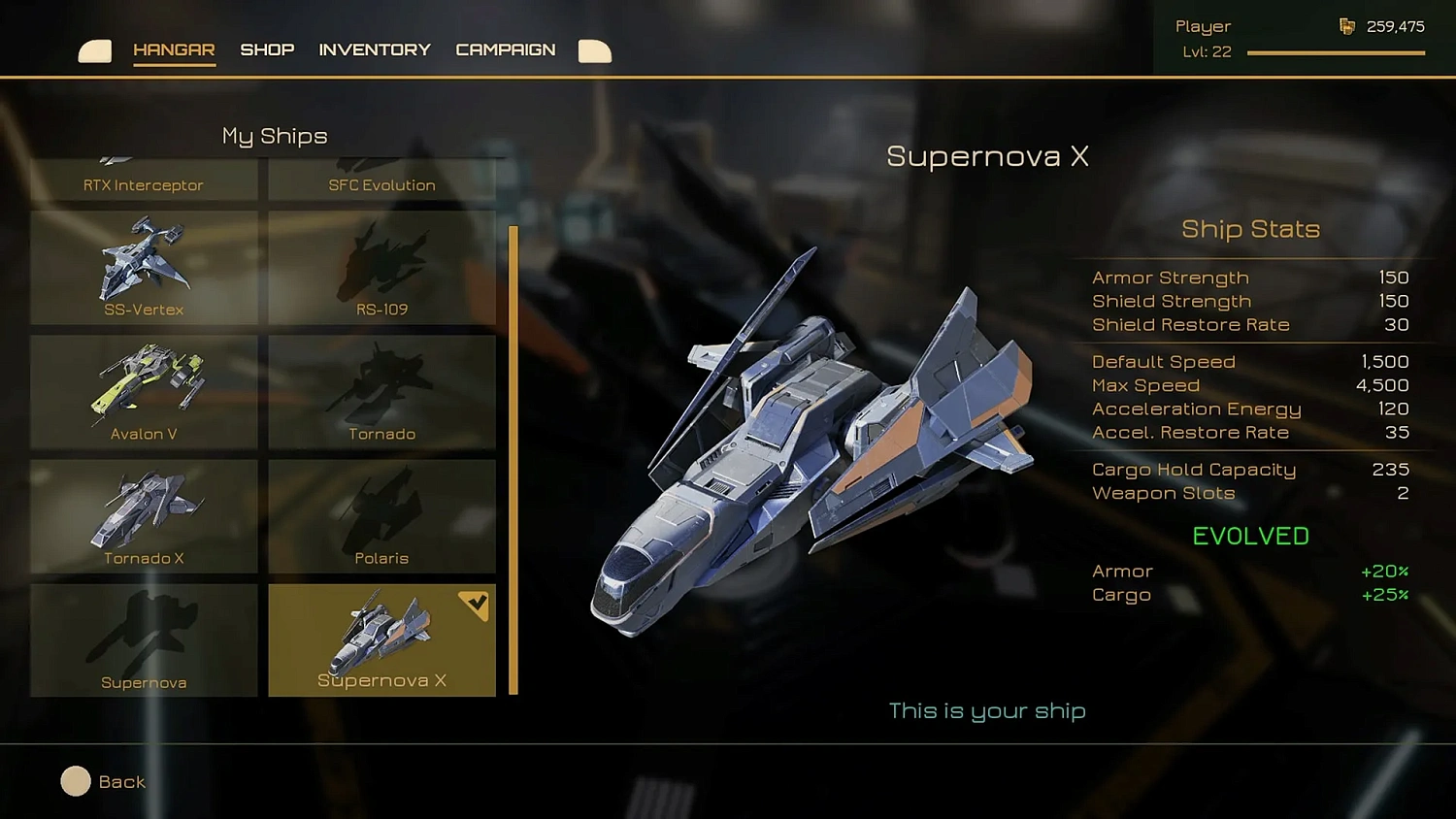 Subdivision Infinity DX