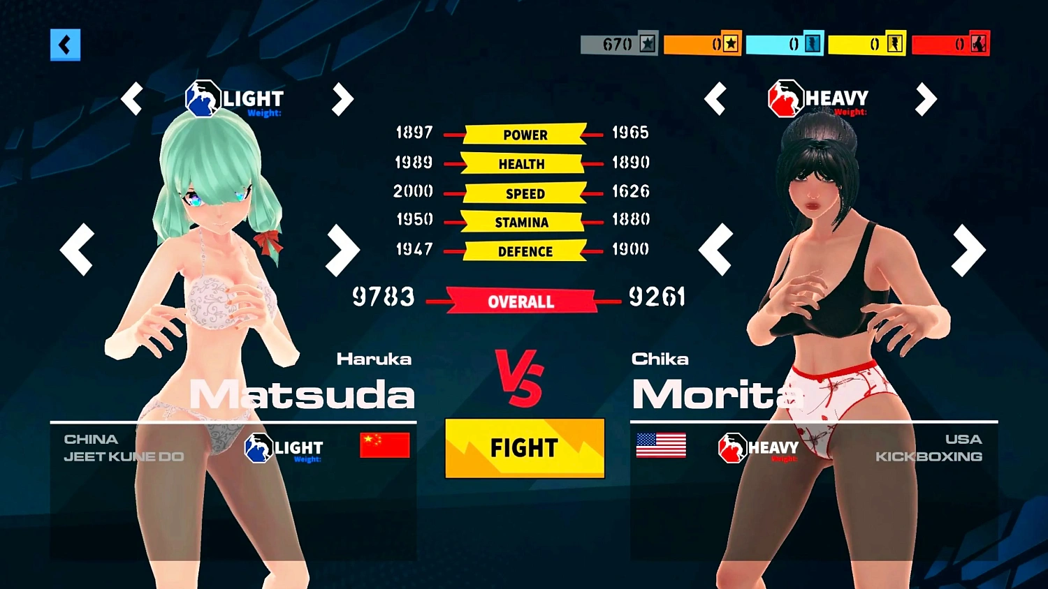 Anime Girls - MMA Tournament