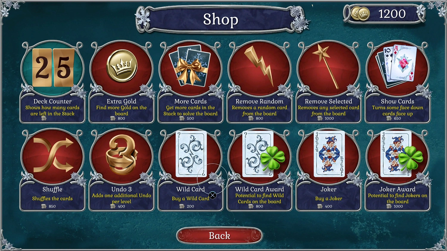 Jewel Match Solitaire: Winterscapes