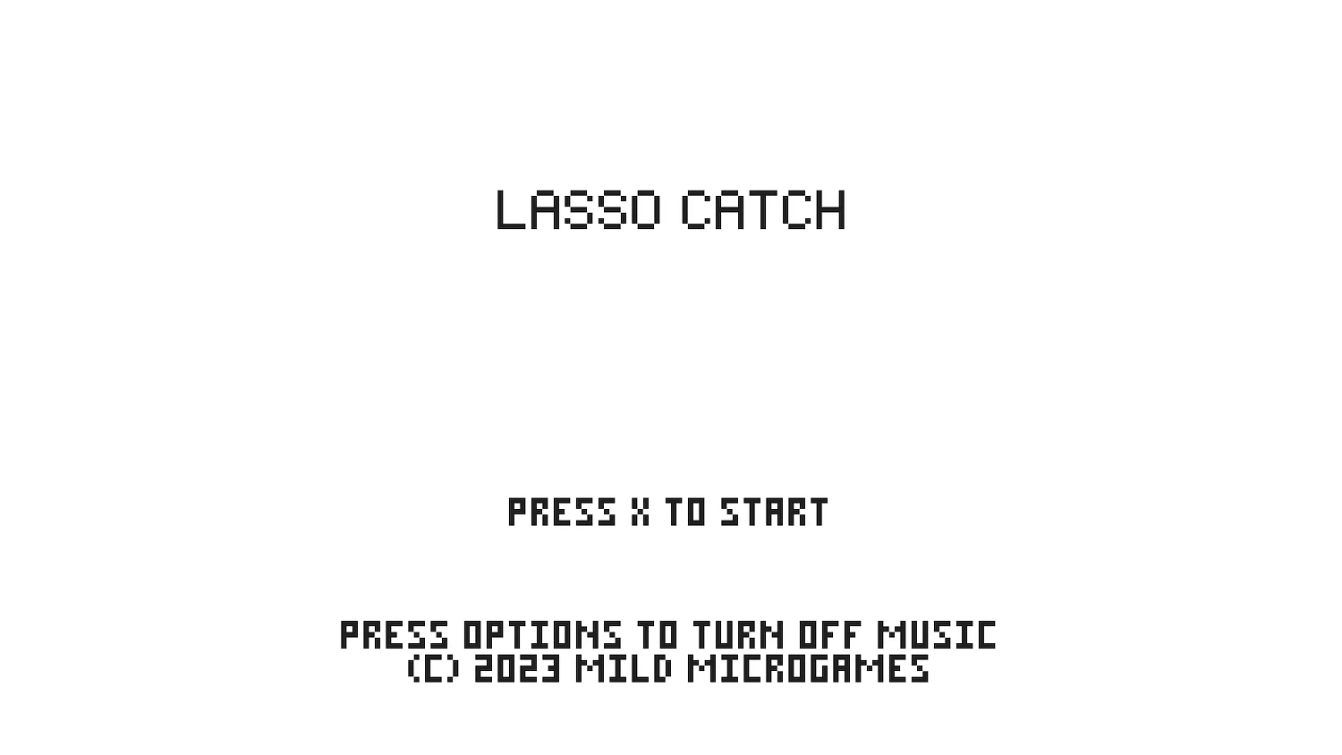 LASSO CATCH