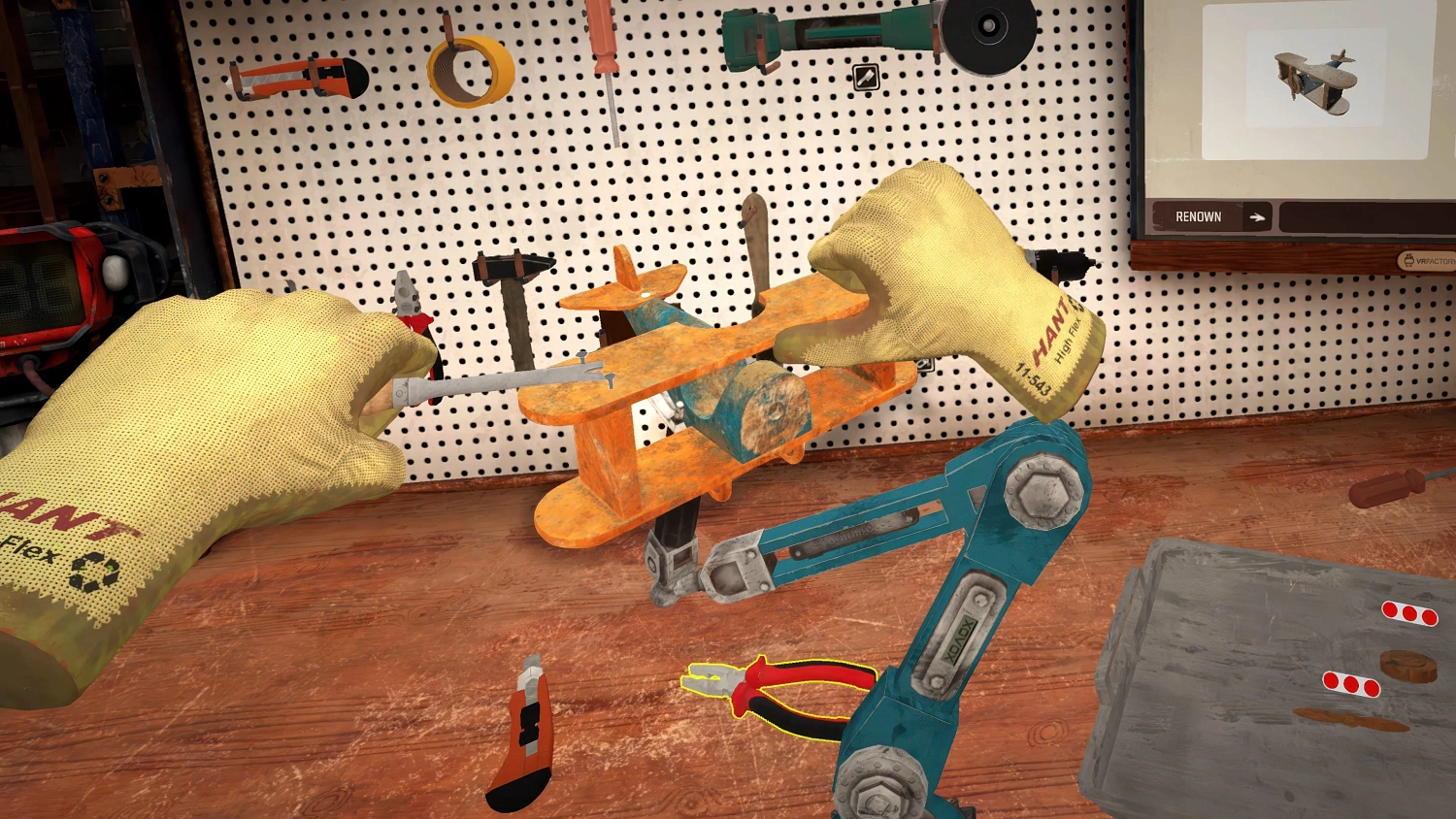 Workshop Simulator VR