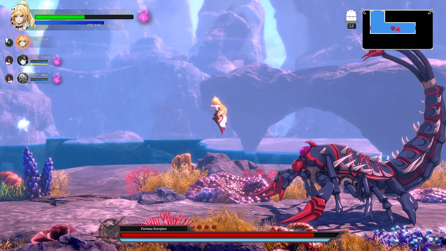 Frontier Hunter: La Rueda de la Fortuna de Erza