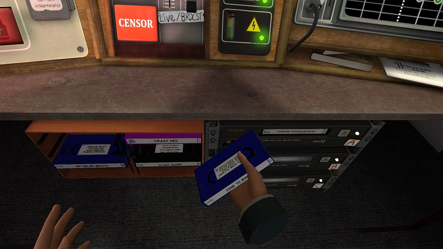 Not For Broadcast: VR