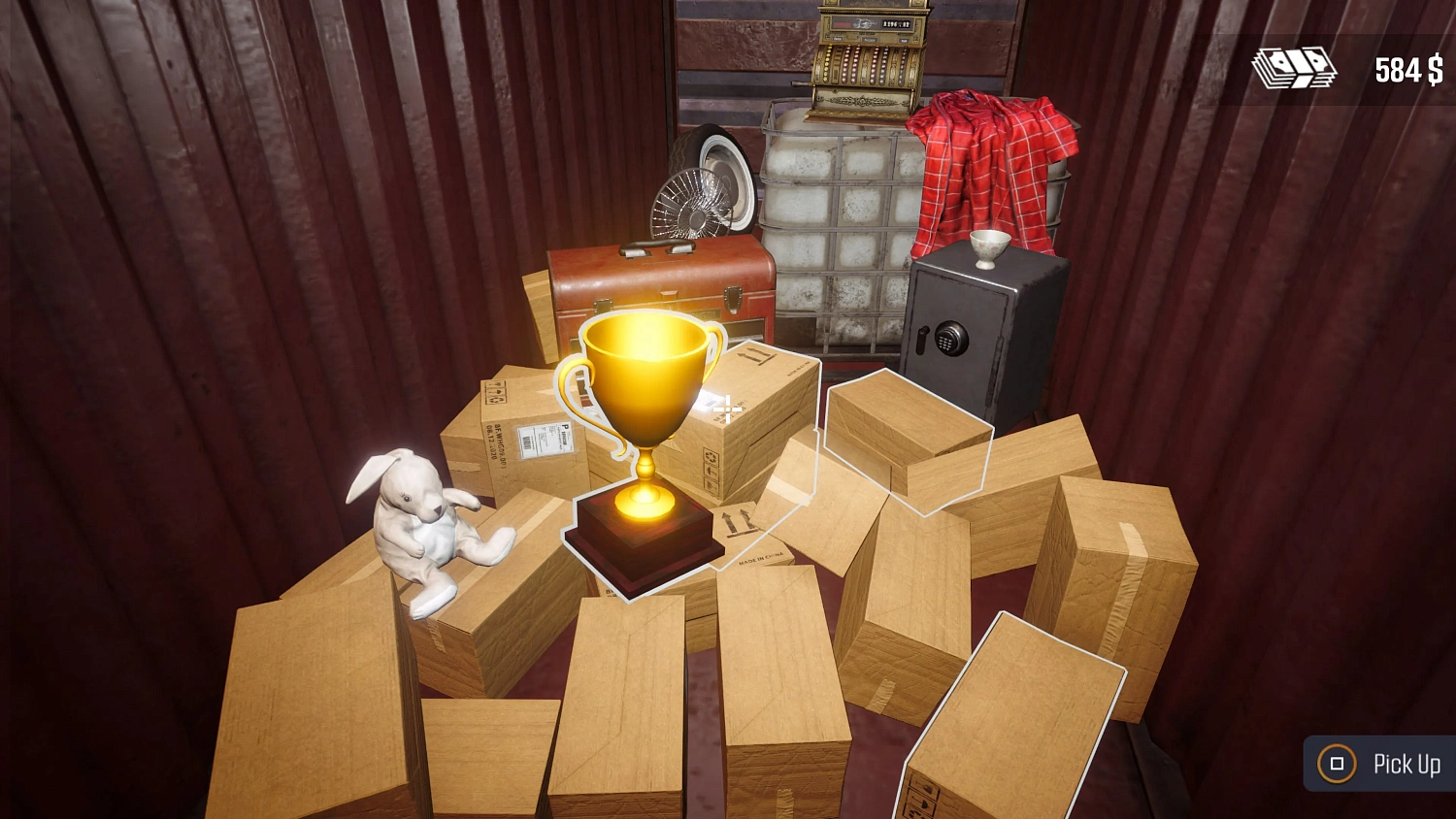 Storage Hunter Bid War Simulator