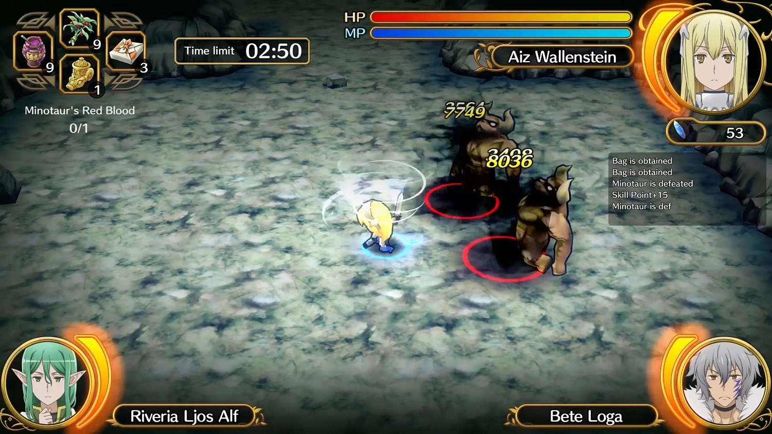 Is It Wrong to Try to Pick Up Girls in a Dungeon? Familia Myth Infinite Combate