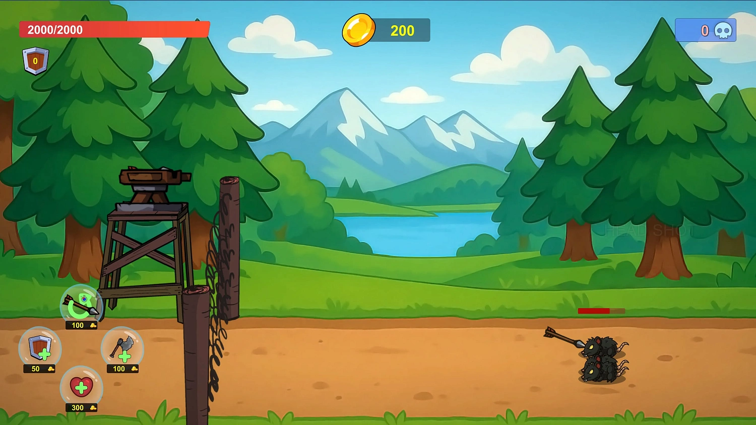 Ballista Wall Defense Rush