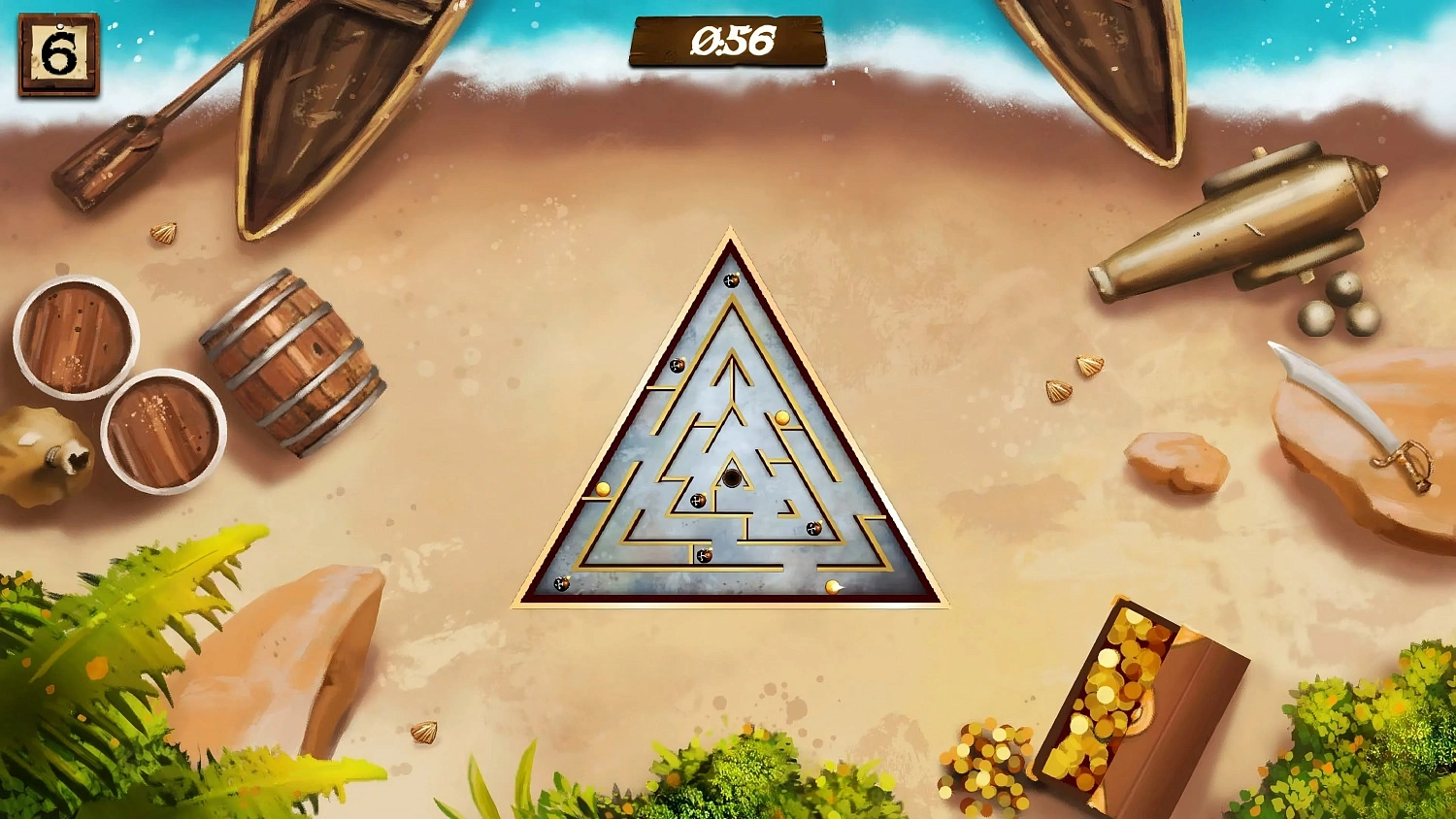 Pirate Treasure: Island of Mazes