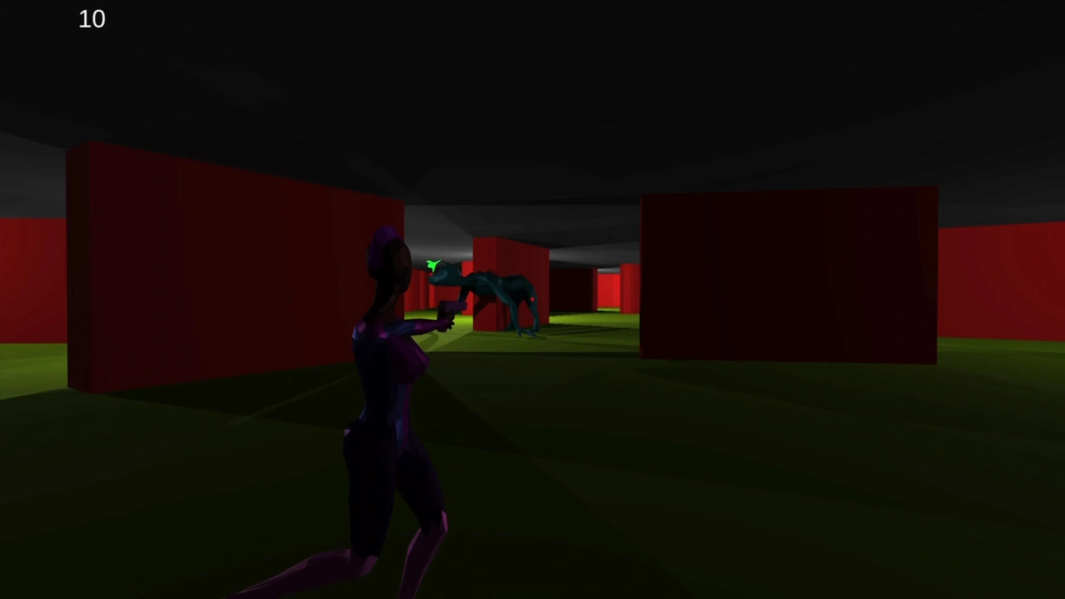 Lady in a Leotard With a Gun