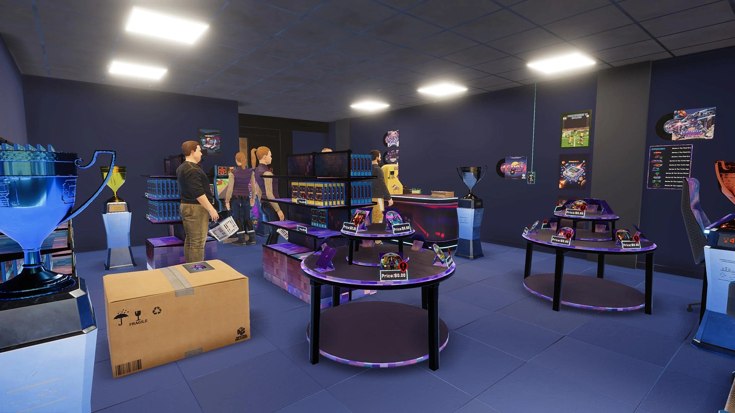 Retro Geek Shop Simulator