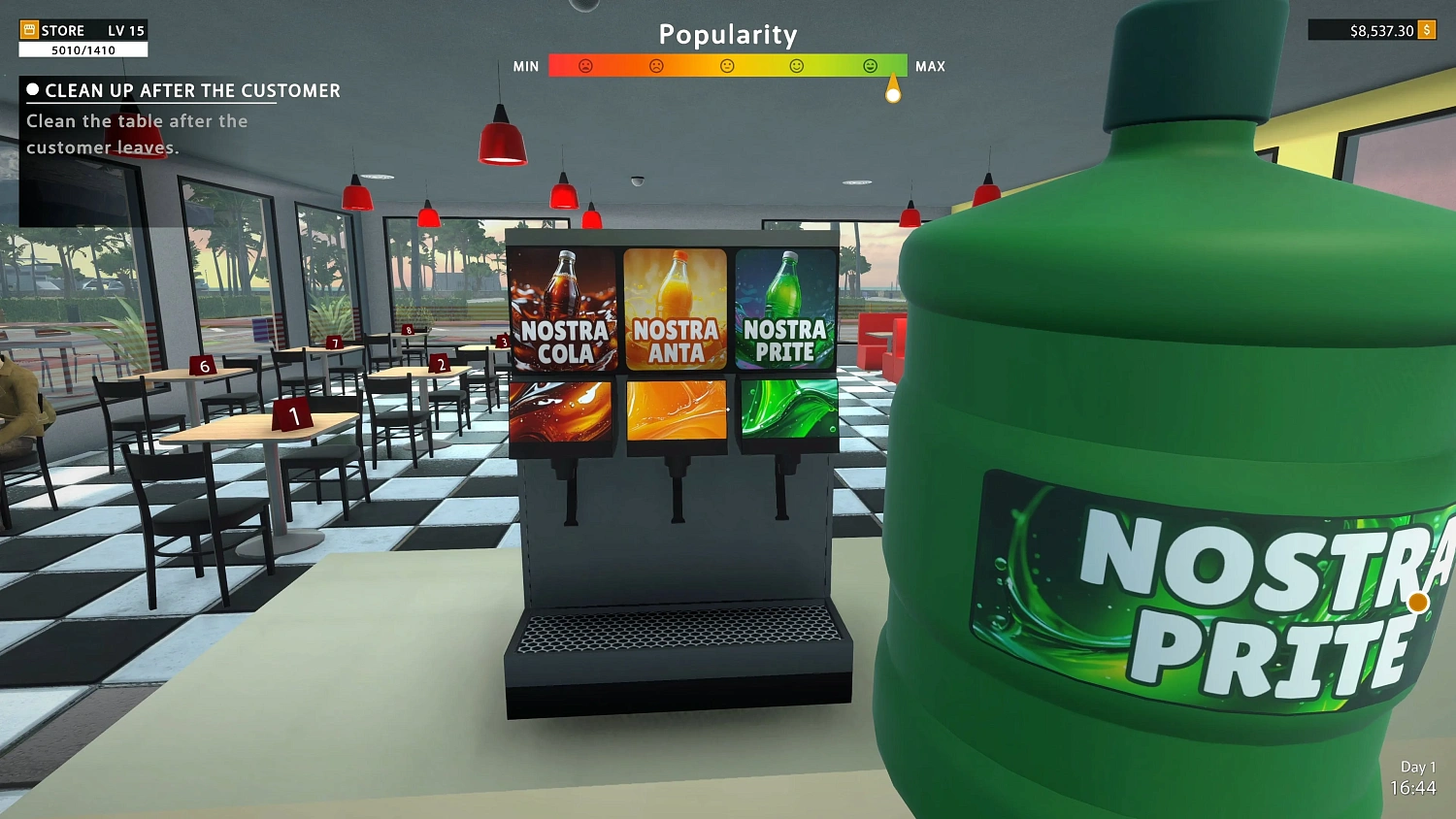 Street Food Restaurant Owner