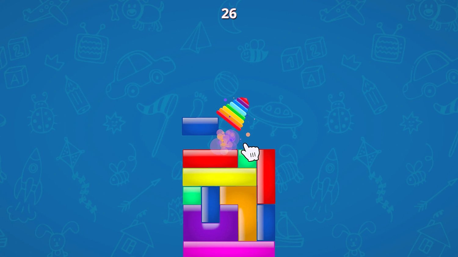 Toy Drop Balance Challenge