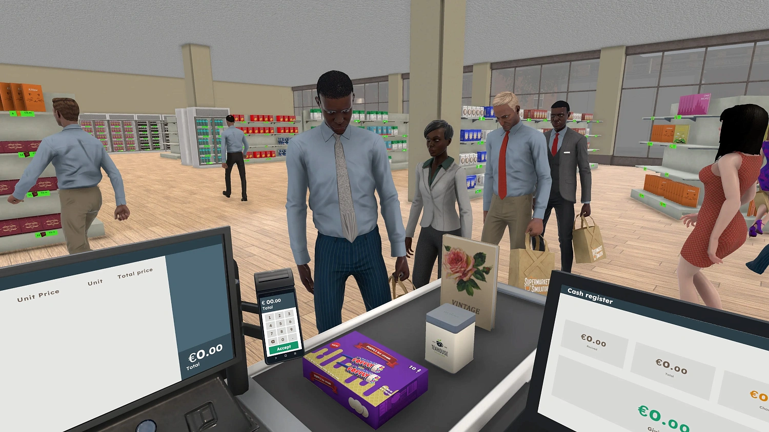 Supermarket Owner Simulator: Business