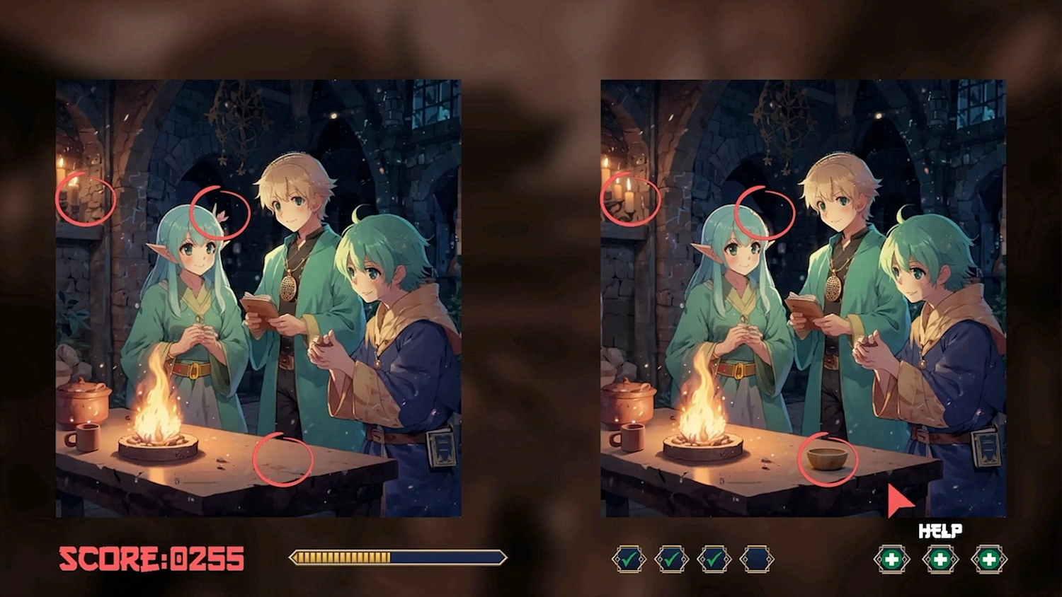 Spot The Difference Anime Edition