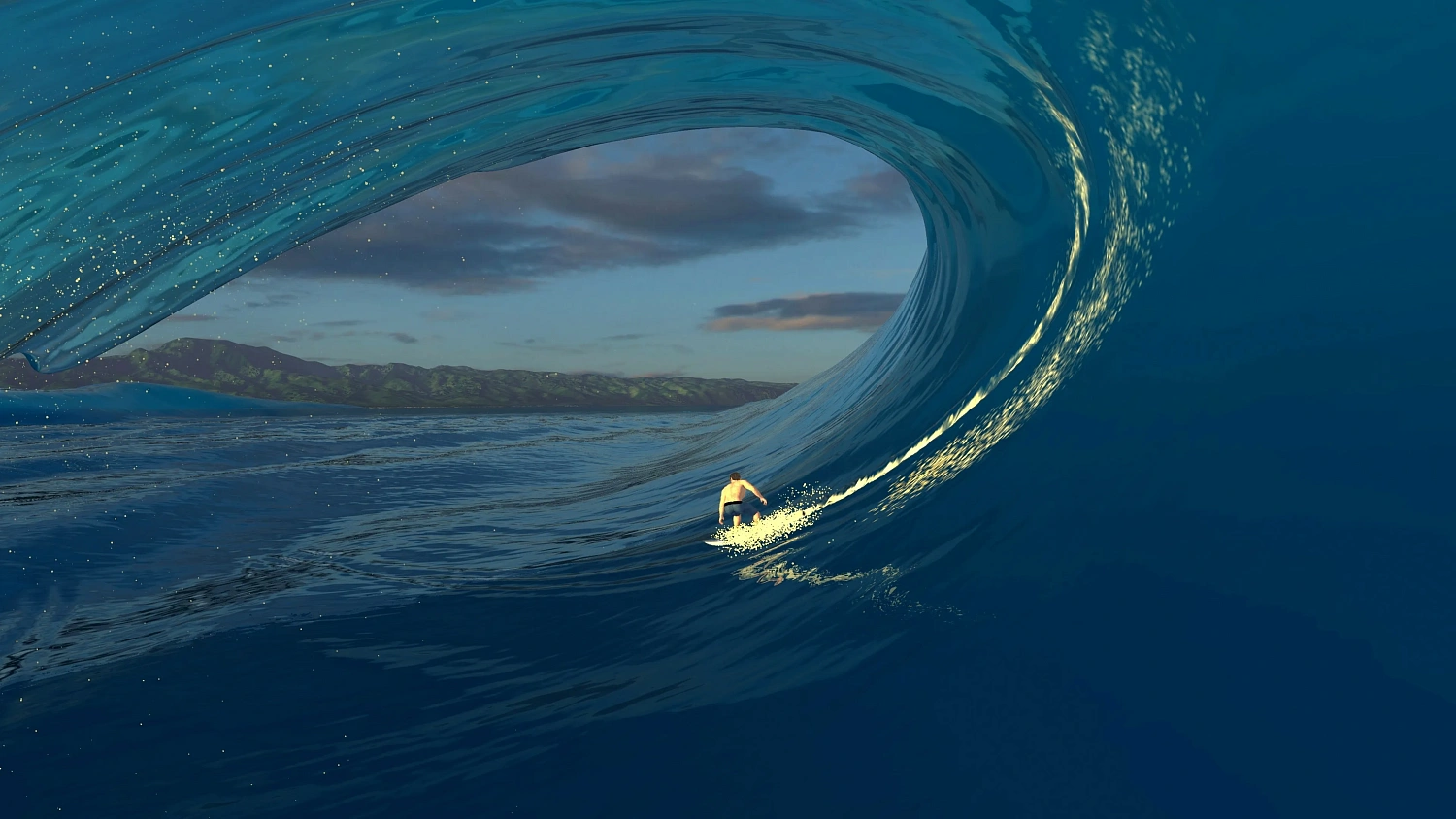 Virtual Surfing