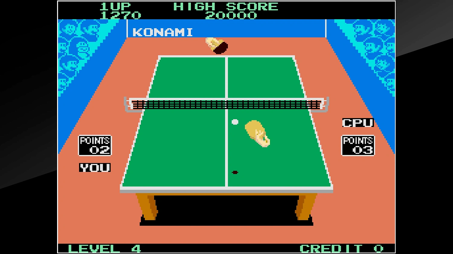 Arcade Archives KONAMI's TABLE TENNIS