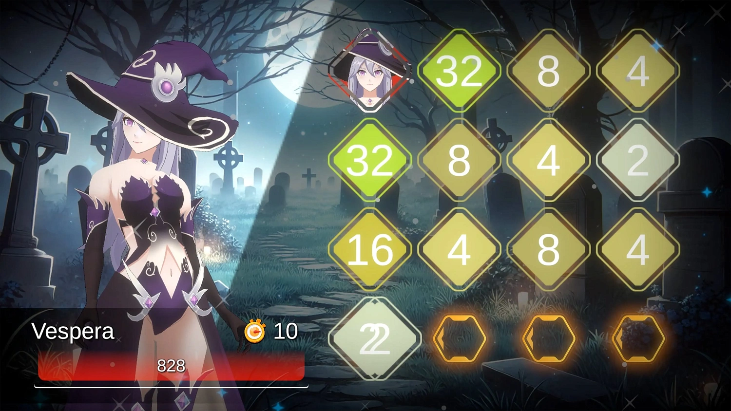 Battle Puzzle 2048 - Wicked Witches