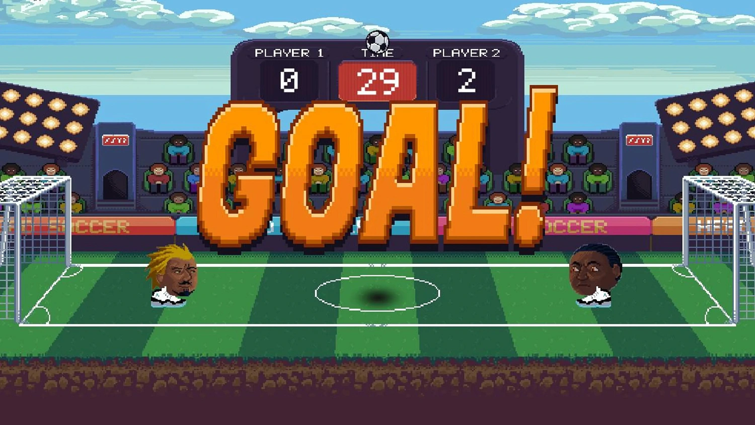 Pixel Head Soccer