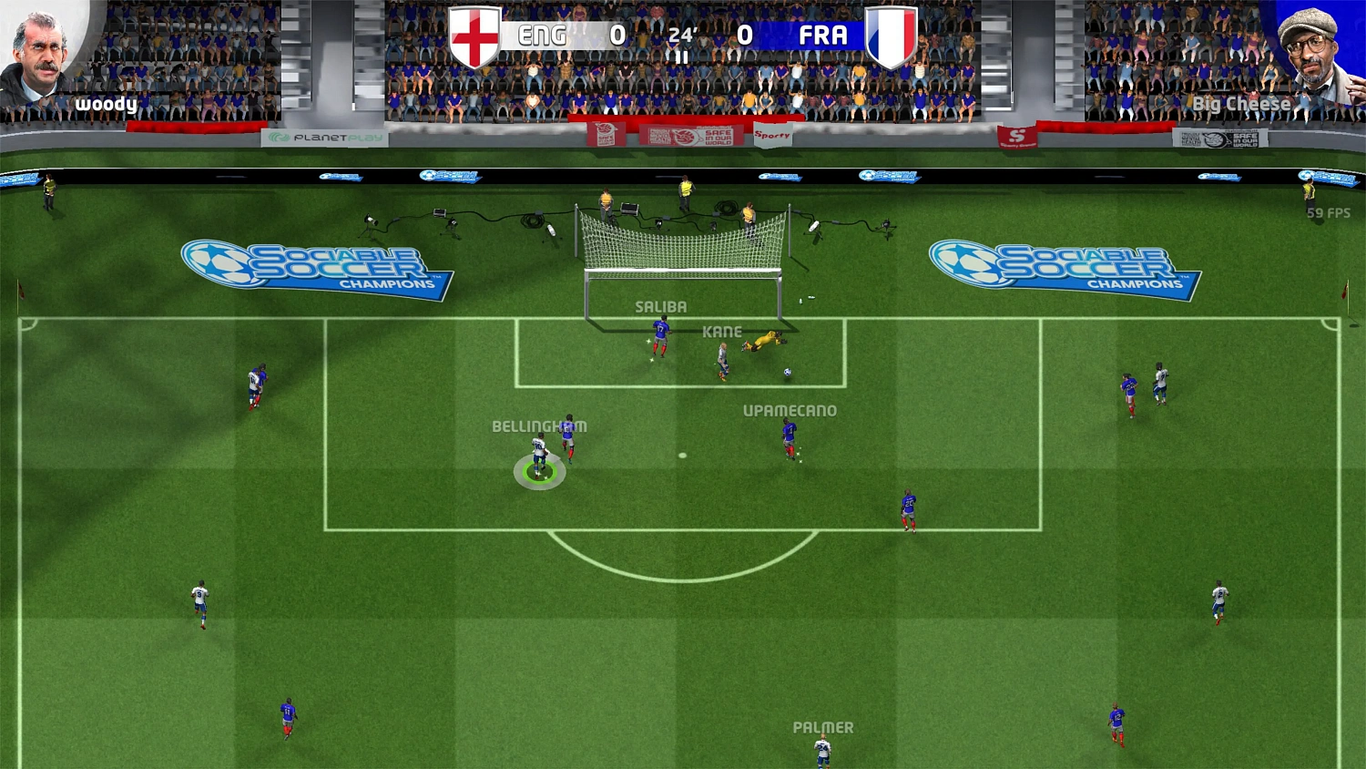 Sociable Soccer Champinons