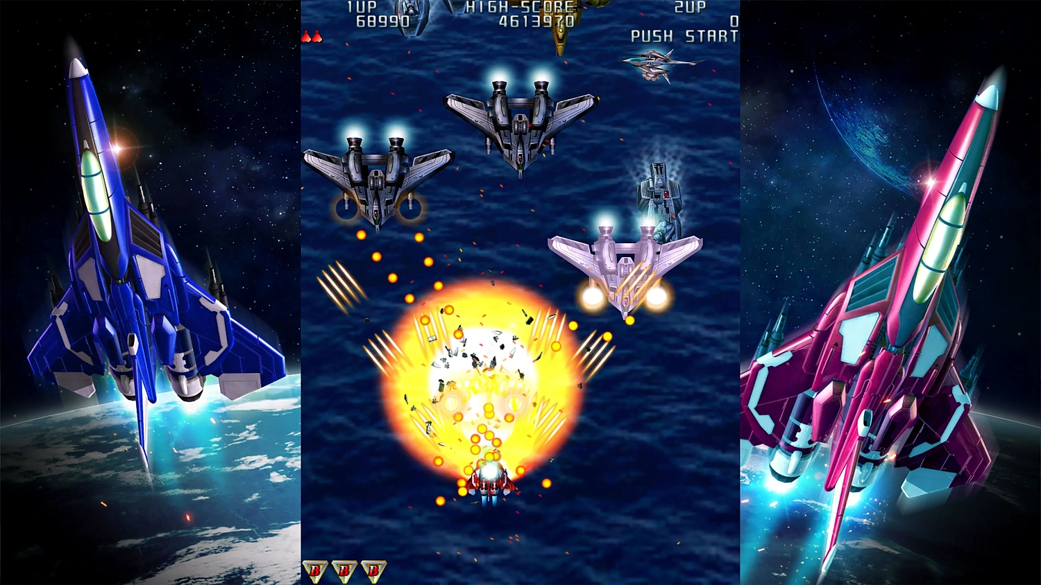 Raiden III × MIKADO MANIAX