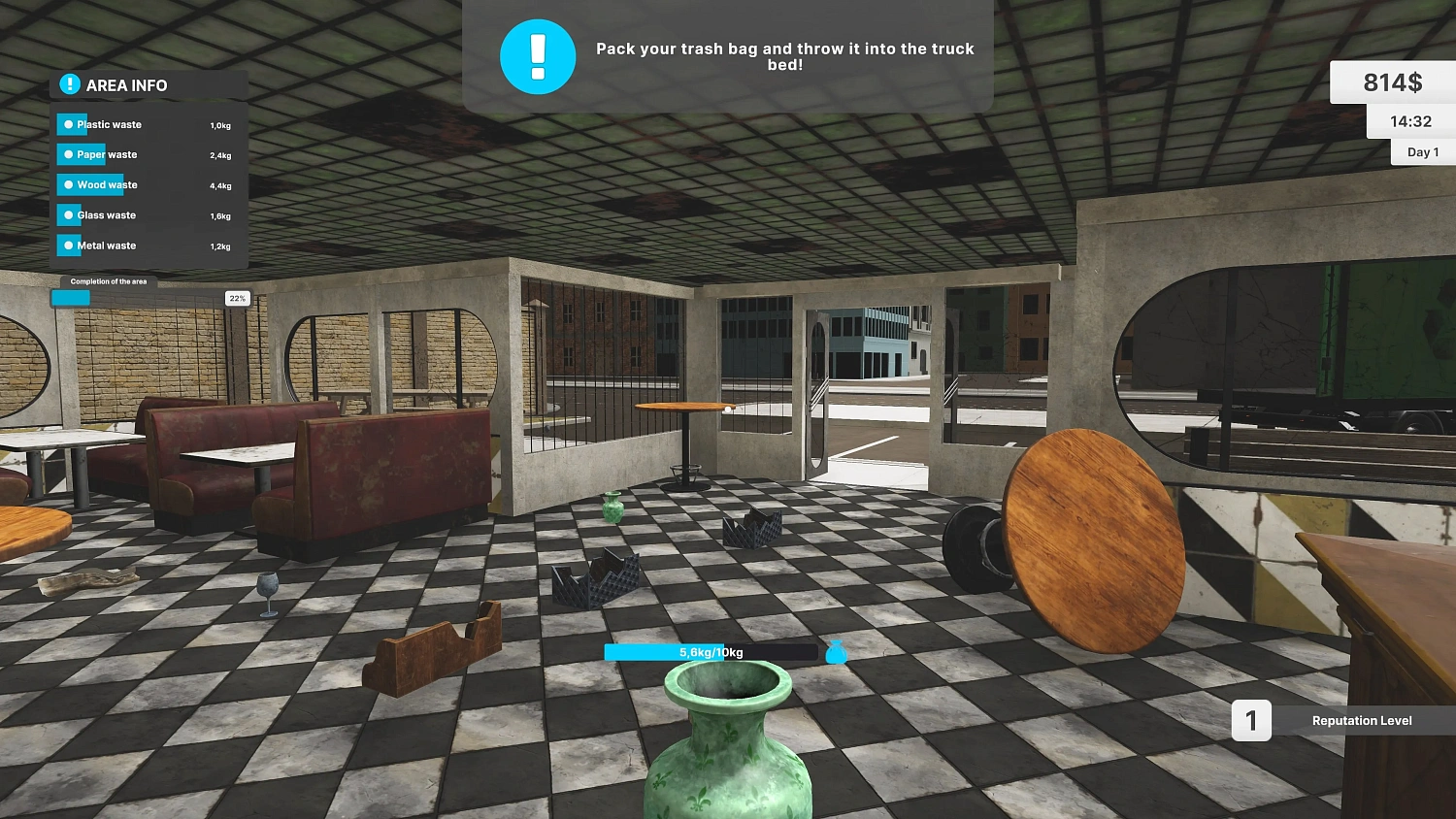 Recycling Station Simulator