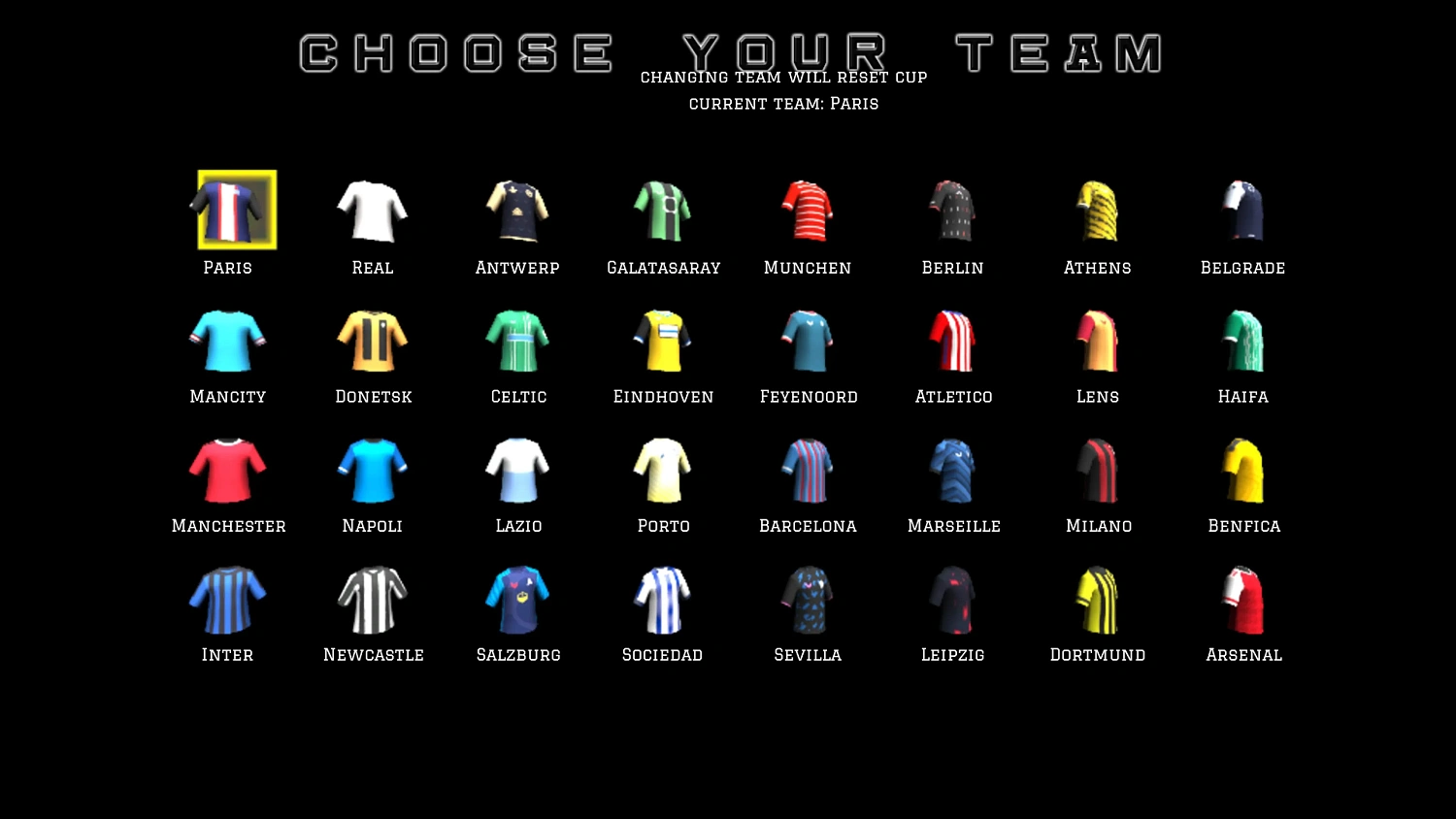 League Of Champions Soccer