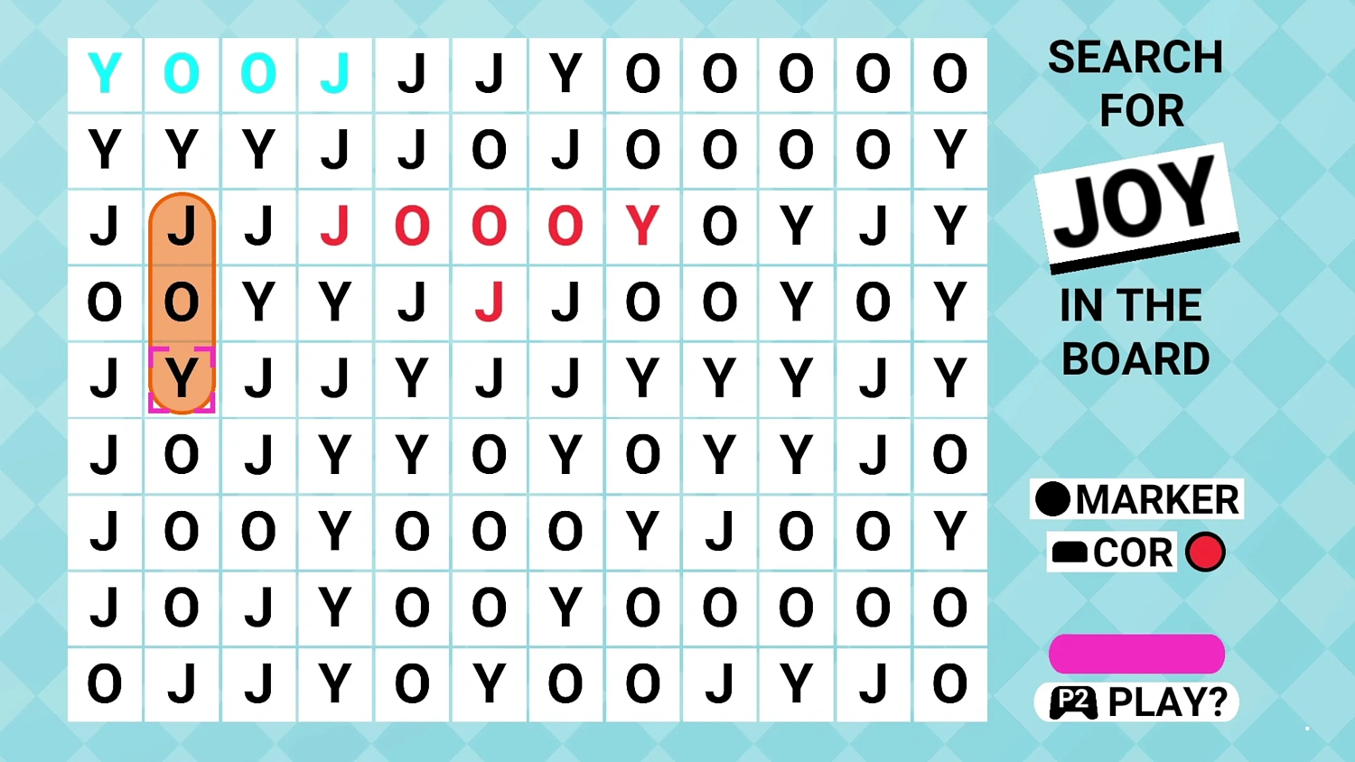Una palabra: Sopa de letras