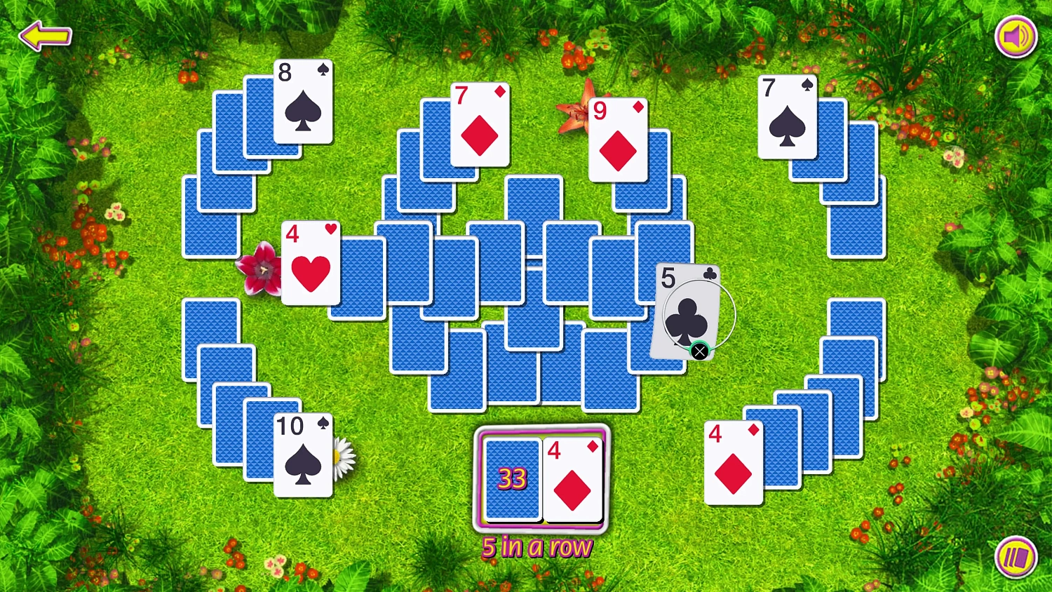 Summer Tri-Peaks Solitaire