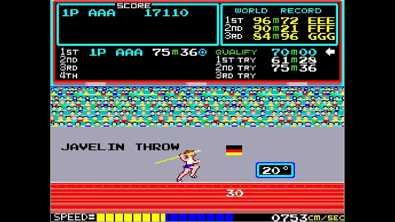 Arcade Archives TRACK & FIELD