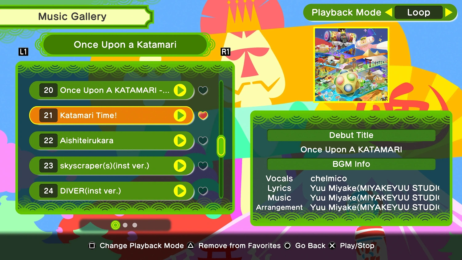 ONCE UPON A KATAMARI