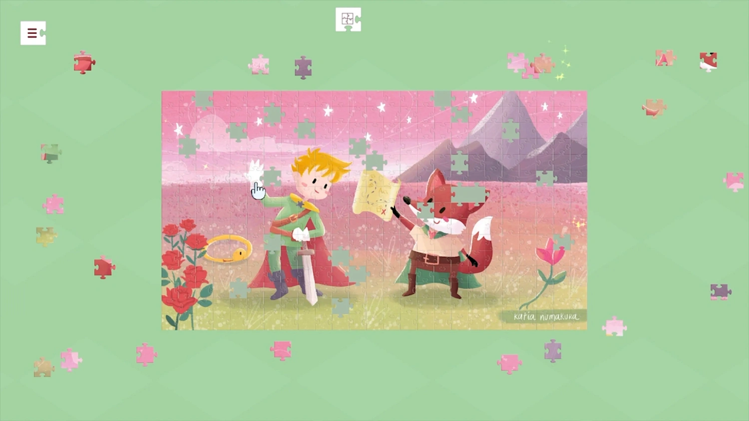 My Little Prince - A jigsaw puzzle tale