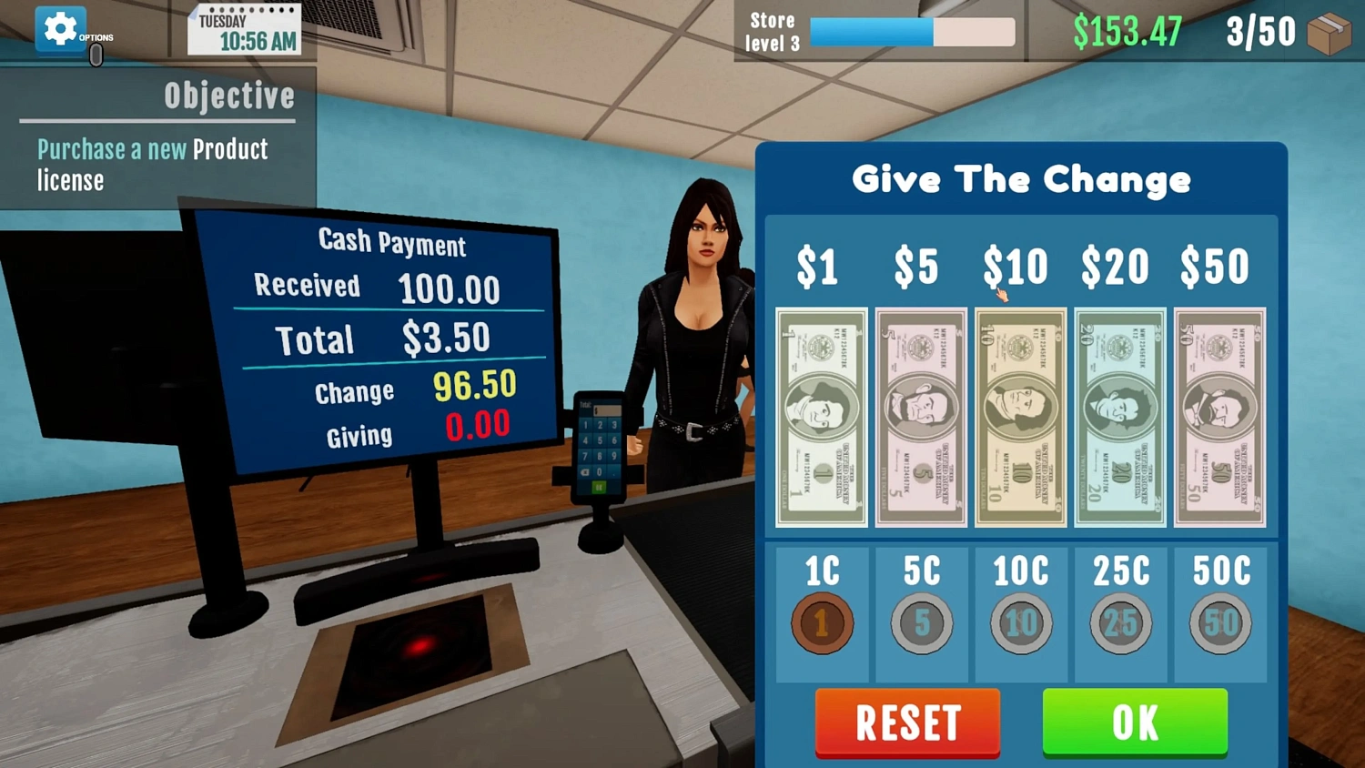 Supermarket Manager Simulator