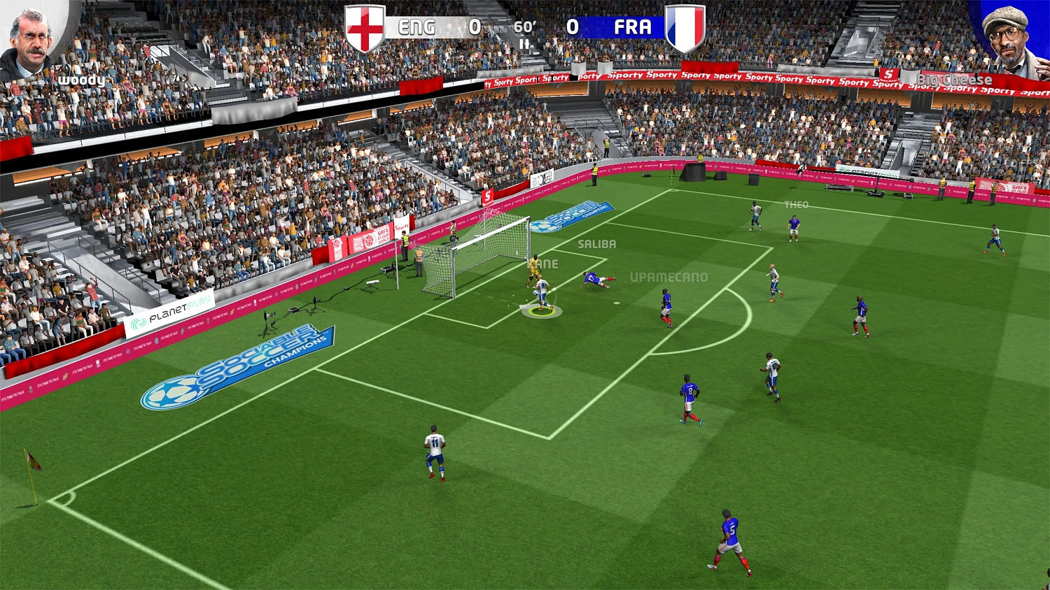 Sociable Soccer Champinons