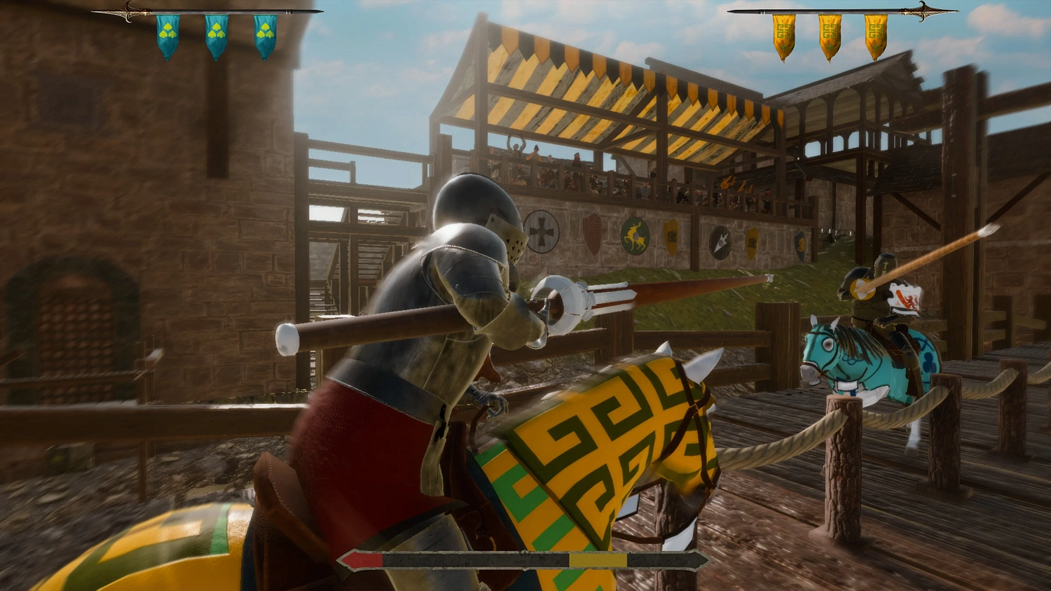 Mounted Knights Battle : Medieval Warrior Honor Simulator