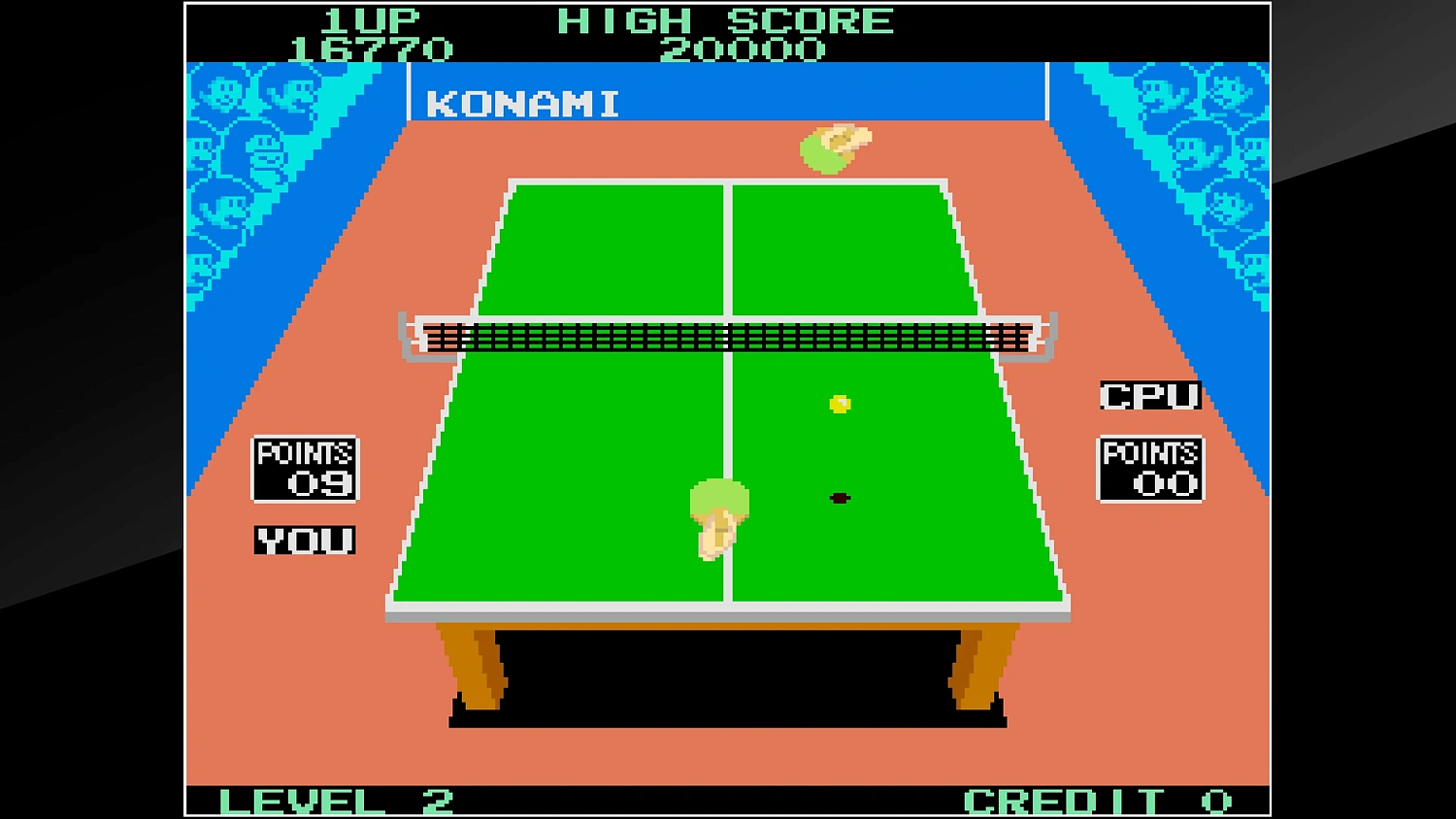 Arcade Archives KONAMI's TABLE TENNIS