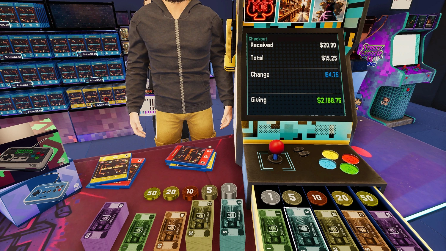 Retro Geek Shop Simulator