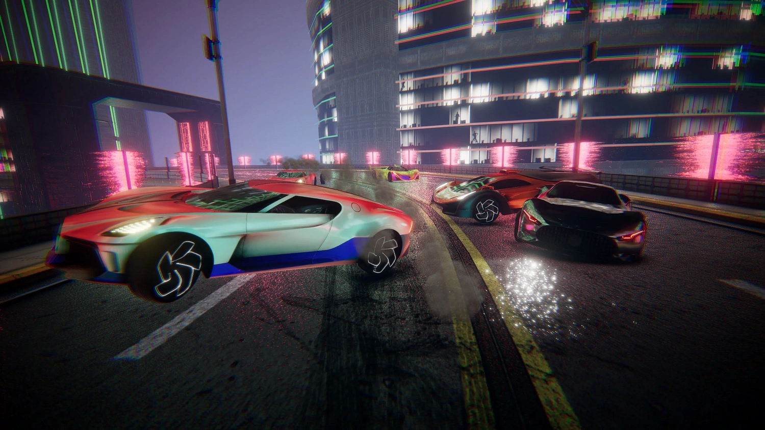 ​​Neon Drifter - Cyber Racing