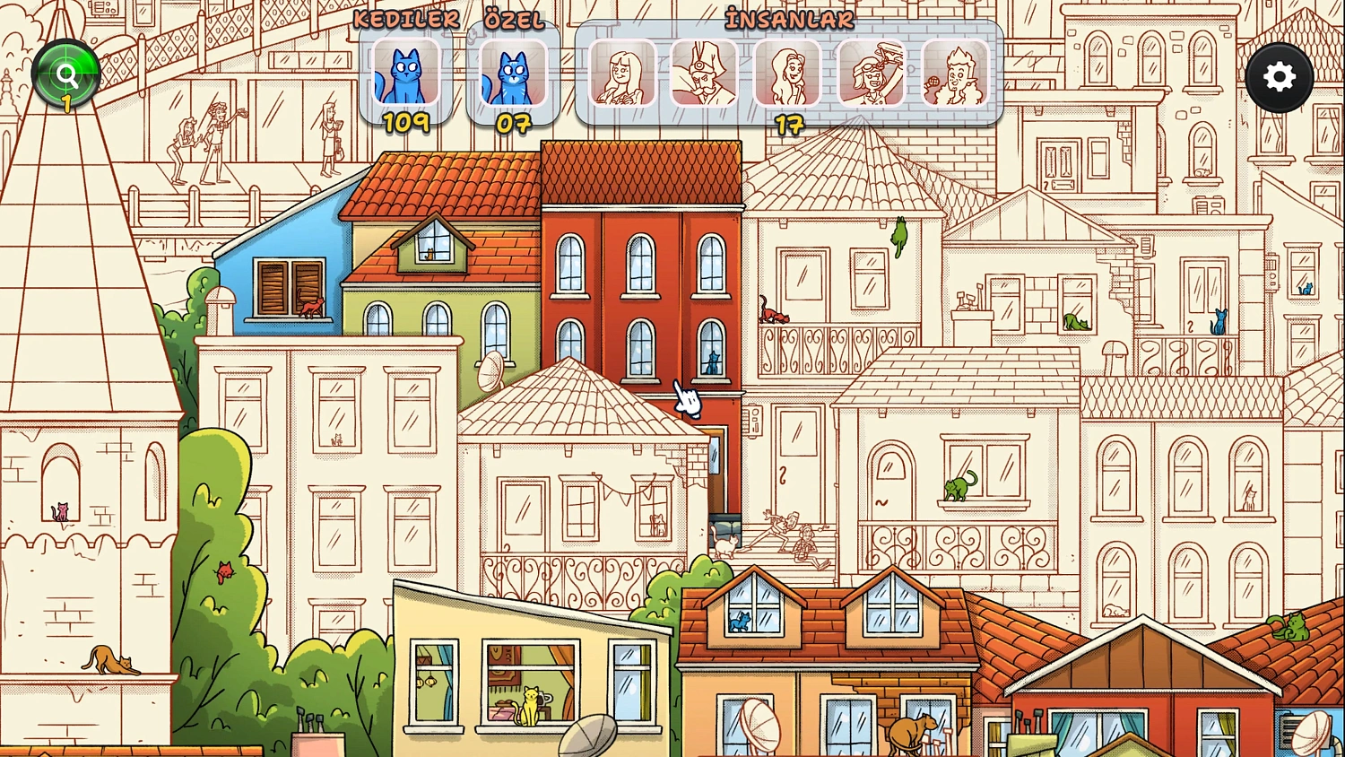 Hidden Cats in Istanbul