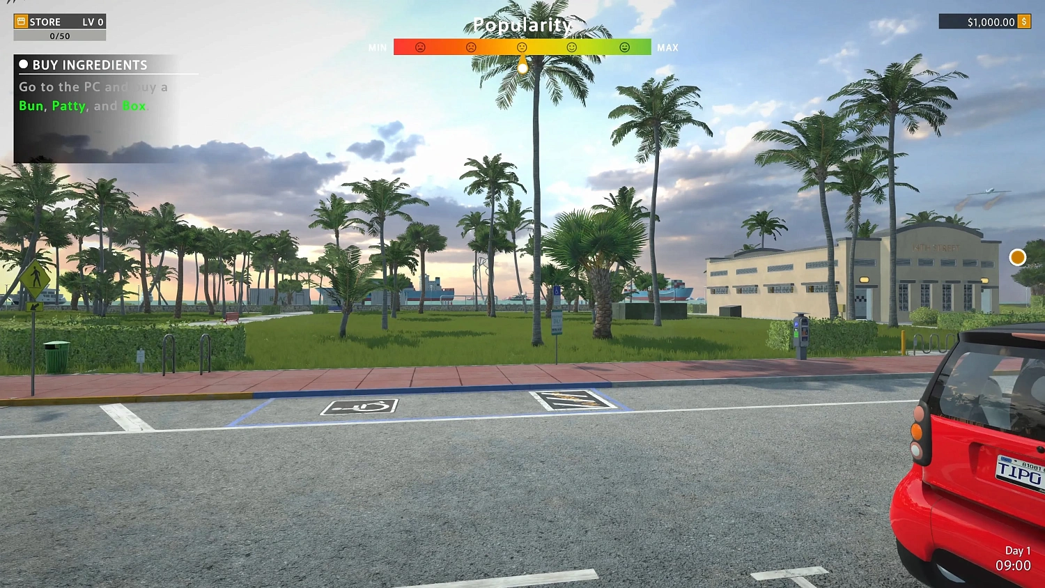 Street Food Restaurant Owner