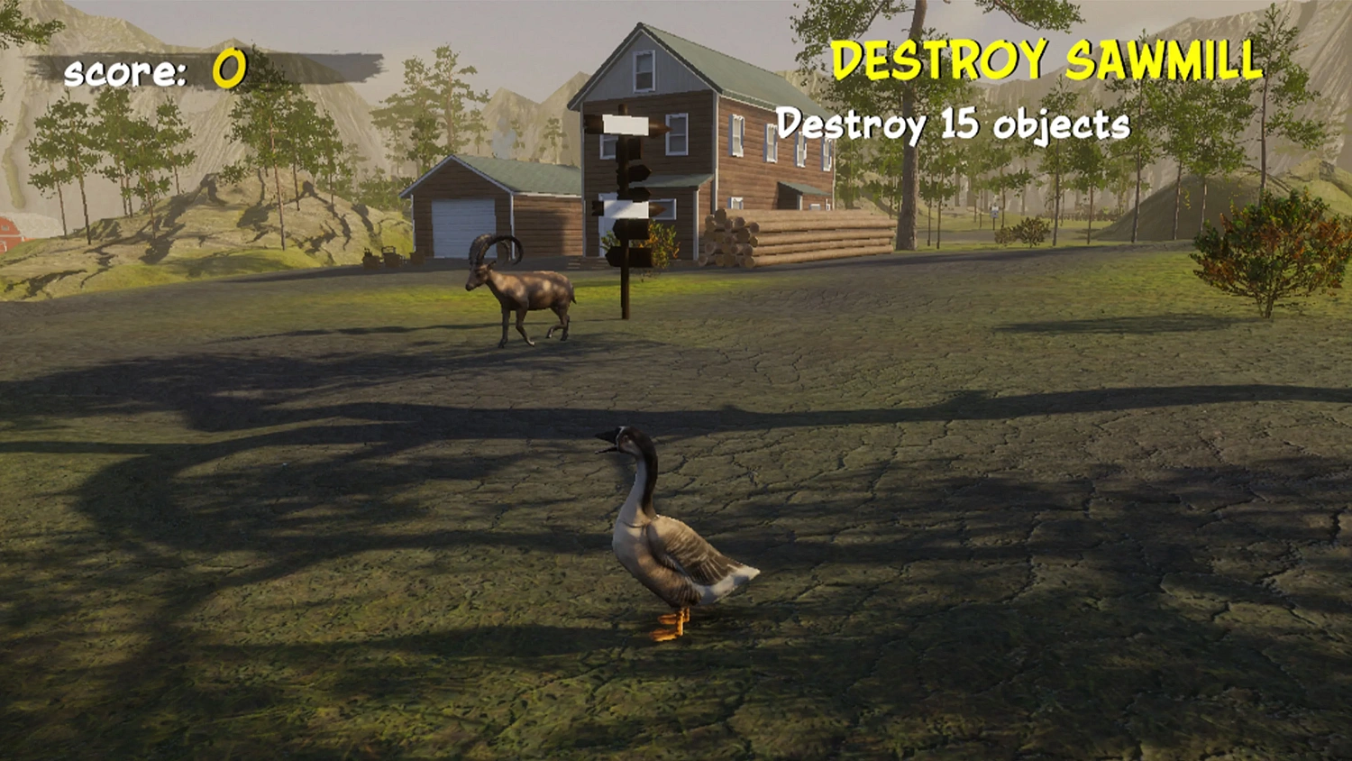 Crazy Goose Simulator